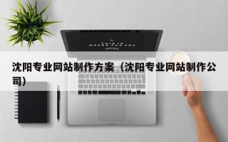 祁东沈阳专业网站制作方案（沈阳专业网站制作公司）